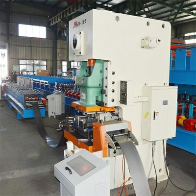 quality 45 Machine de formage de rouleaux de canaux en acier 8T Poids de la machine factory